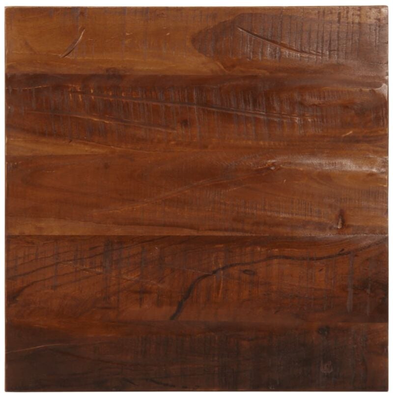 foto del prodotto piano tavolo 60x60x2,5 cm quadrato legno massello di recupero vidaxl