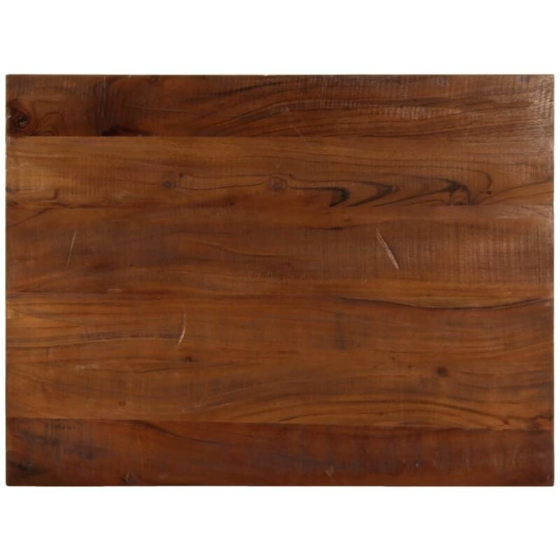 foto del prodotto piano tavolo 70x50x2,5 cm rettangolare in massello di recupero vidaxl