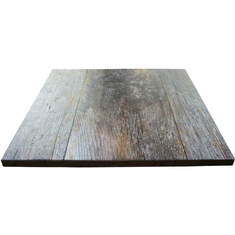 foto del prodotto piano tavolo 70x70 cm per bar e ristoranti in cementite effetto legno zahara