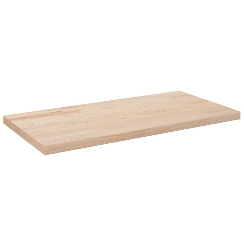 foto del prodotto piano tavolo 80x40x2,5 cm legno massello di pino rettangolare vidaxl