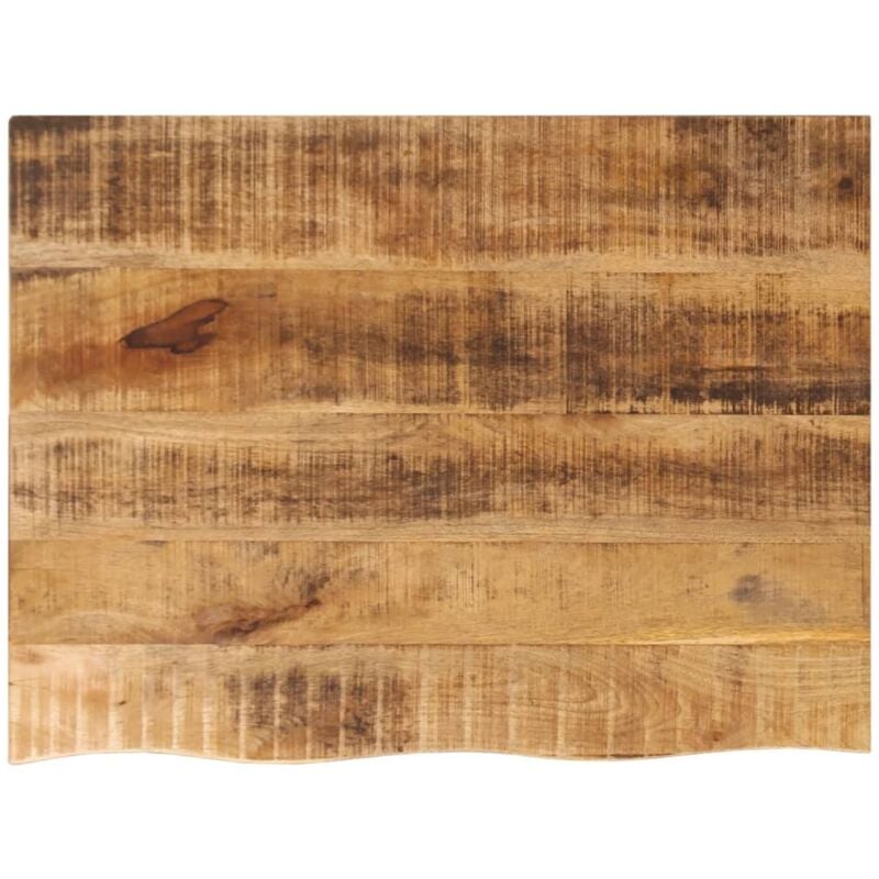 foto del prodotto piano tavolo 90x60x2,5 cm bordi vivi legno di mango grezzo vidaxl