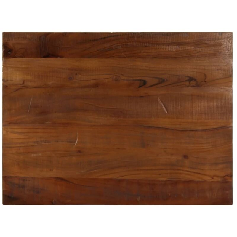 foto del prodotto piano tavolo 90x60x2,5 cm rettangolare in massello di recupero vidaxl