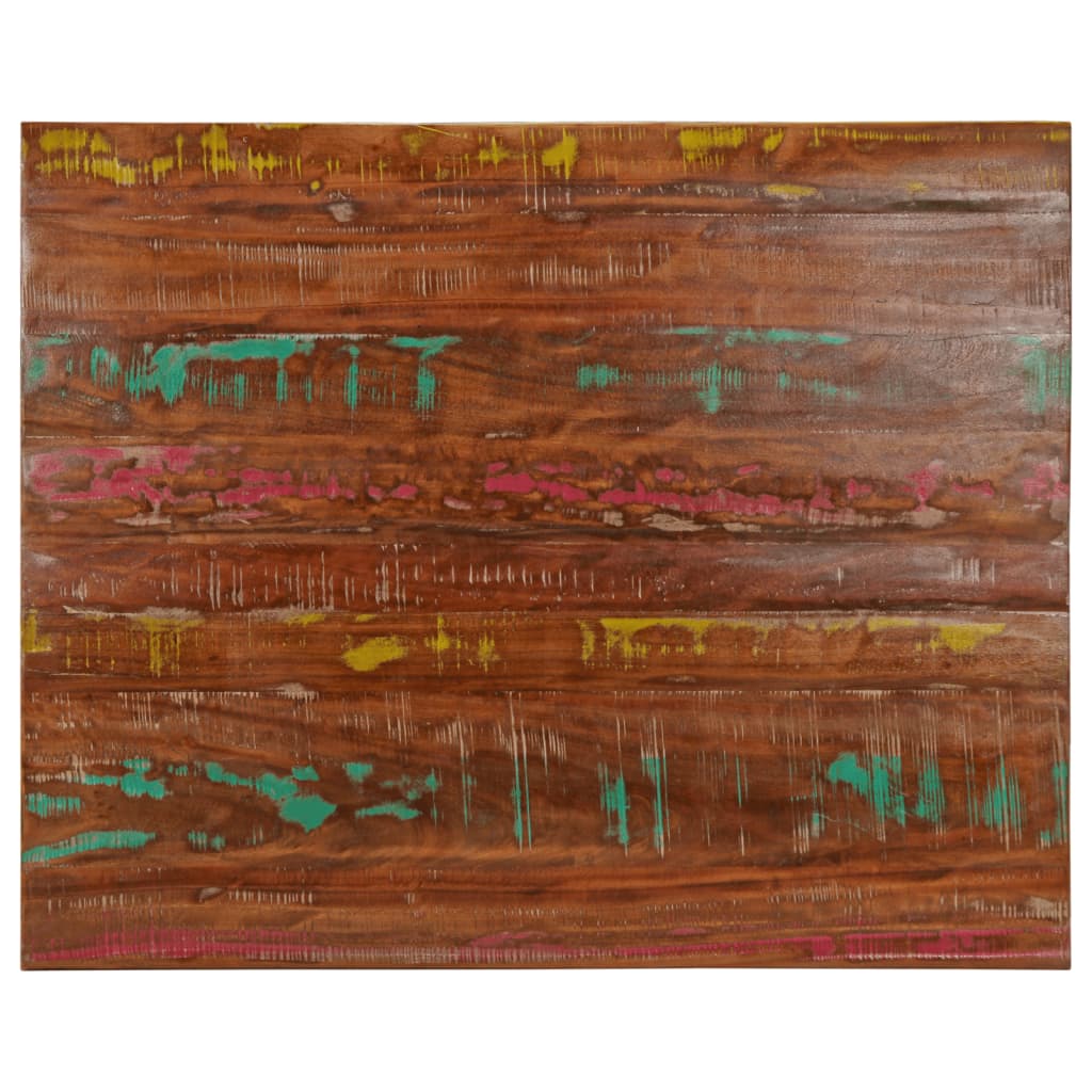 foto del prodotto piano tavolo 90x80x3,8 cm rettangolare in massello di recupero vidaxl