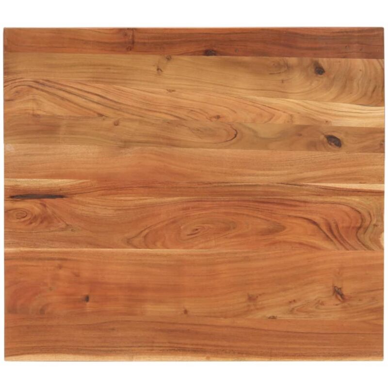 foto del prodotto piano tavolo 90x80x3,8 cm rettangolare legno massello acacia vidaxl