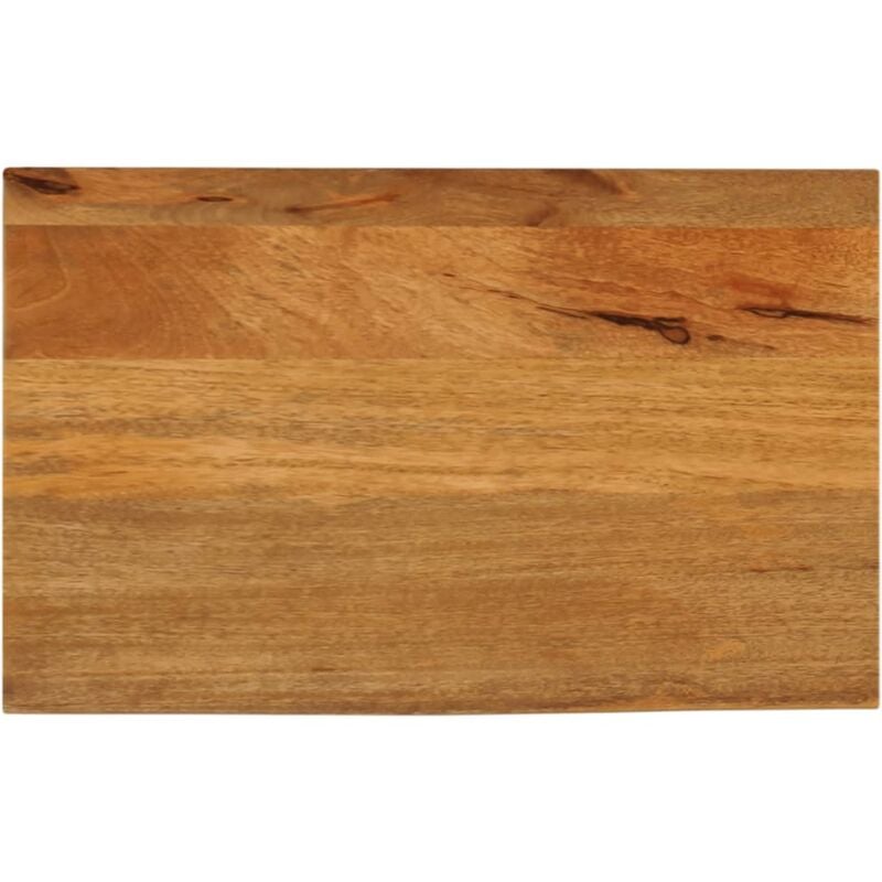 foto del prodotto piano tavolo bordi vivi 40x20x2,5 cm in legno massello di mango vidaxl
