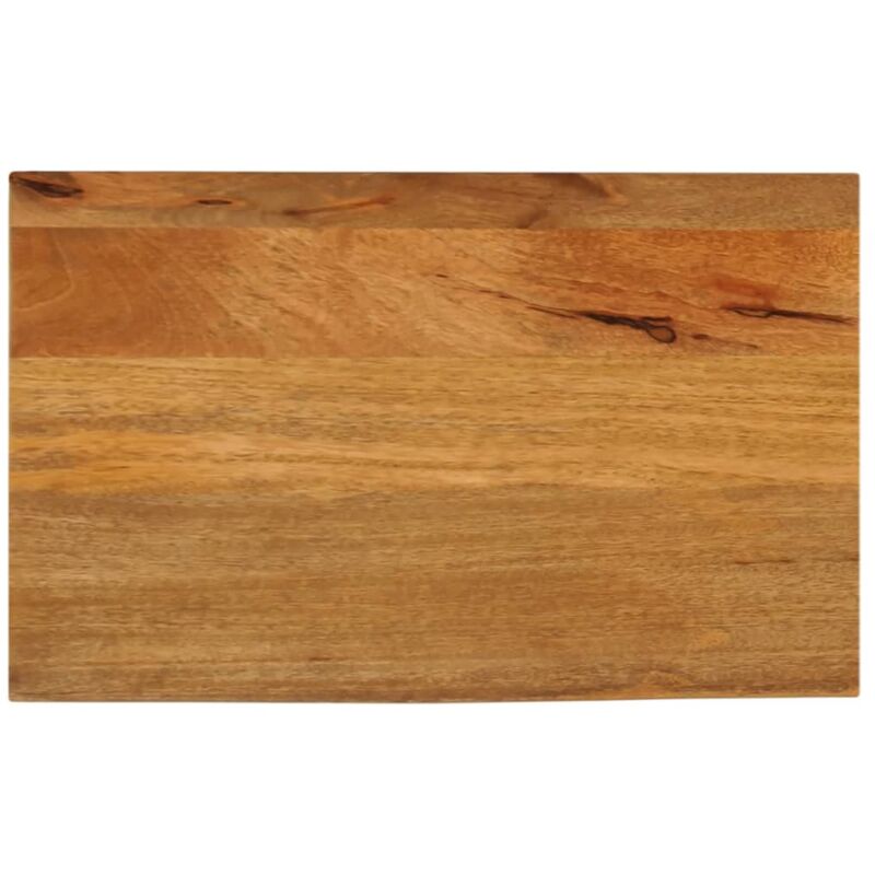 foto del prodotto piano tavolo bordi vivi 40x30x2,5 cm in legno massello di mango vidaxl
