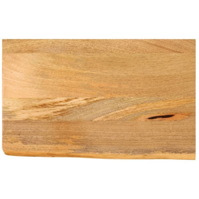 foto del prodotto piano tavolo bordi vivi 50x20x2,5 cm in legno massello di mango vidaxl