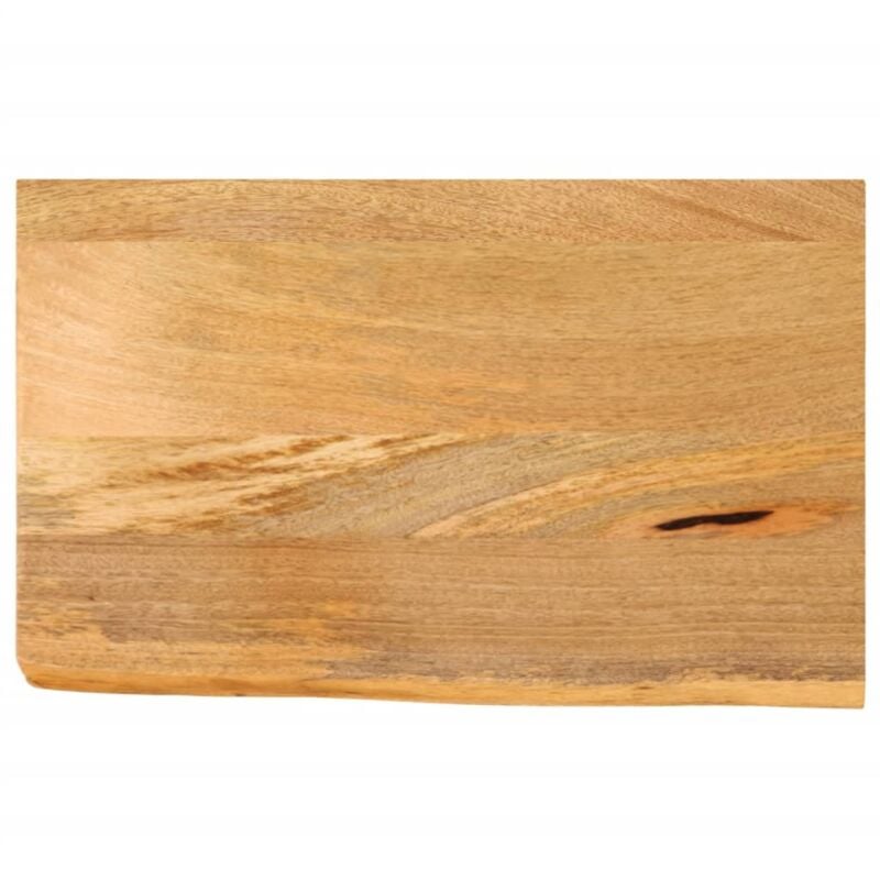 foto del prodotto piano tavolo bordi vivi 50x20x3,8 cm in legno massello di mango vidaxl