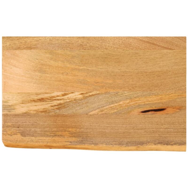foto del prodotto piano tavolo bordi vivi 50x40x2,5 cm in legno massello di mango vidaxl