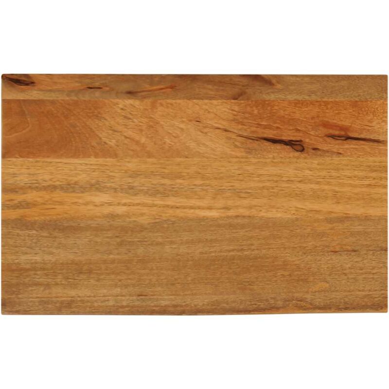 foto del prodotto piano tavolo bordi vivi 50x40x2,5 cm in legno massello di mango vidaxl