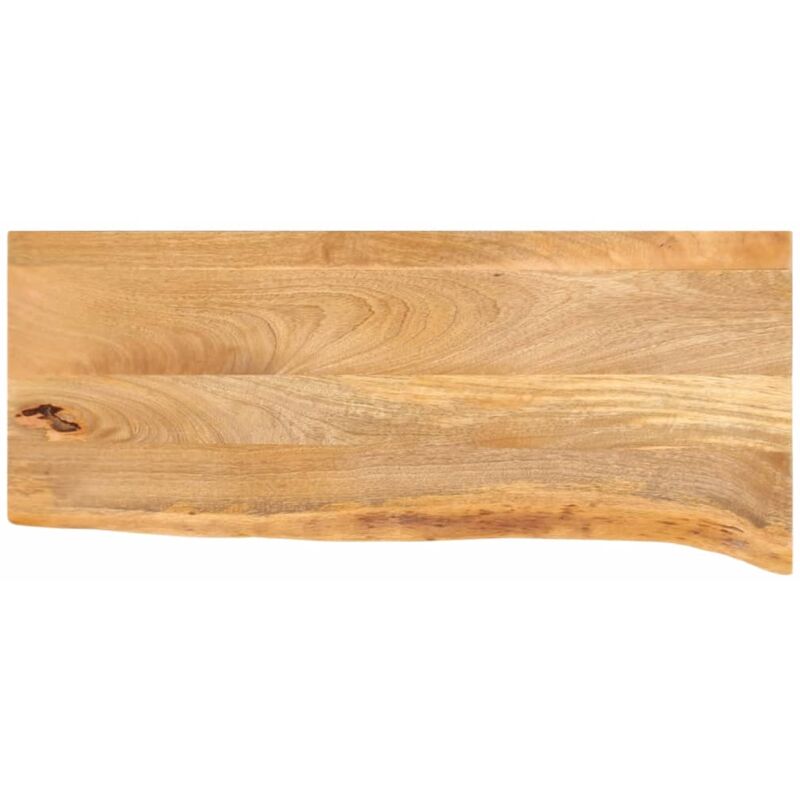 foto del prodotto piano tavolo bordi vivi 70x20x2,5 cm in legno massello di mango vidaxl