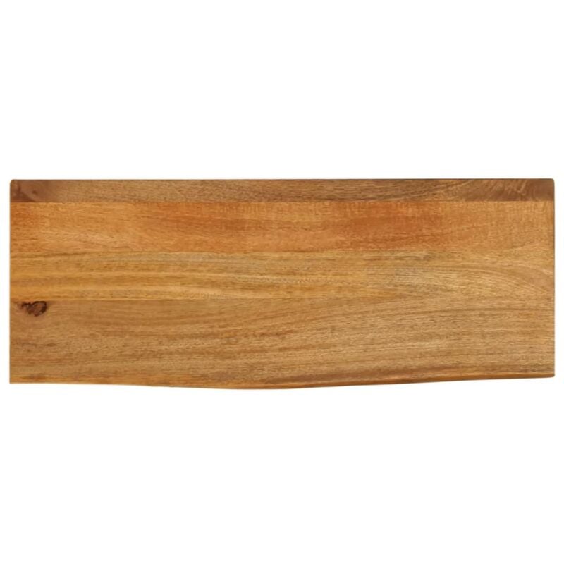 foto del prodotto piano tavolo bordi vivi 70x20x2,5 cm in legno massello di mango vidaxl