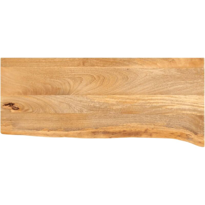 foto del prodotto piano tavolo bordi vivi 70x20x3,8 cm in legno massello di mango vidaxl