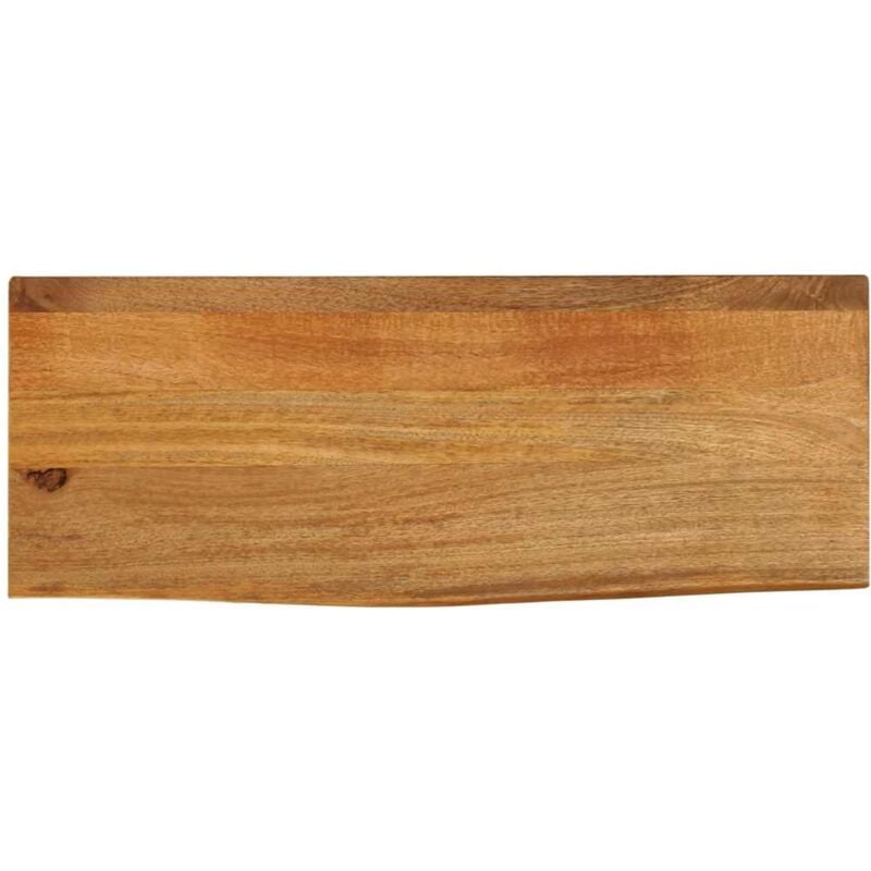 foto del prodotto piano tavolo bordi vivi 70x20x3,8 cm in legno massello di mango vidaxl