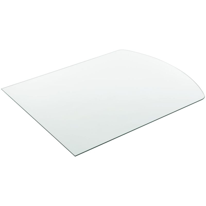 foto del prodotto piano tavolo glasgow in vetro esg 110 x 85 cm trasparente