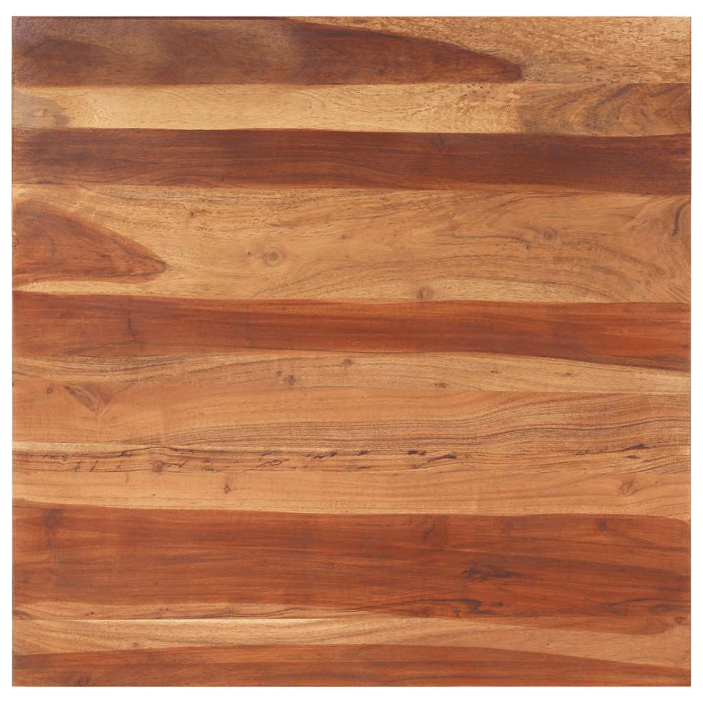 foto del prodotto piano tavolo in legno massello di acacia 15 16 mm 80x80 cmcod mxl 105292