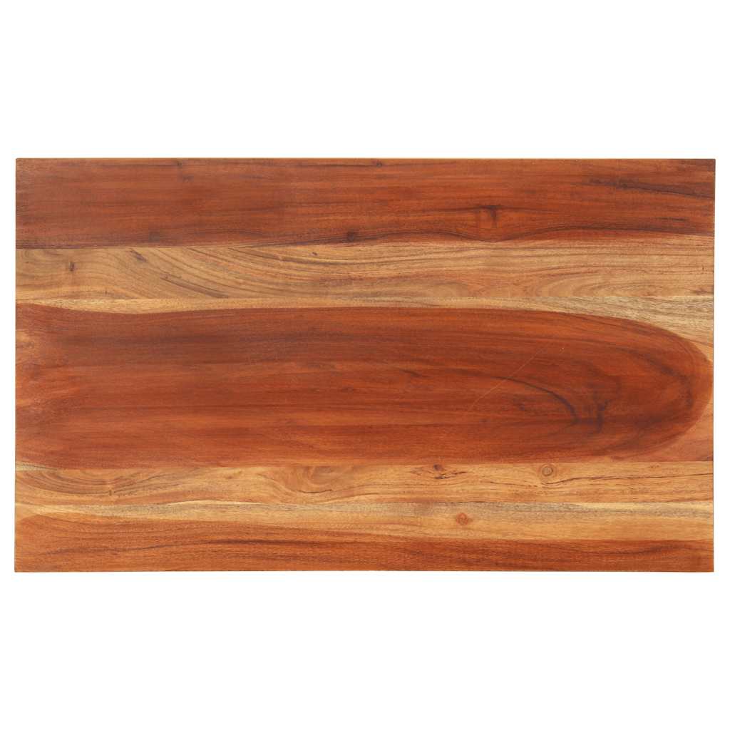 foto del prodotto piano tavolo in legno massello di acacia 25-27 mm 60x100 cm