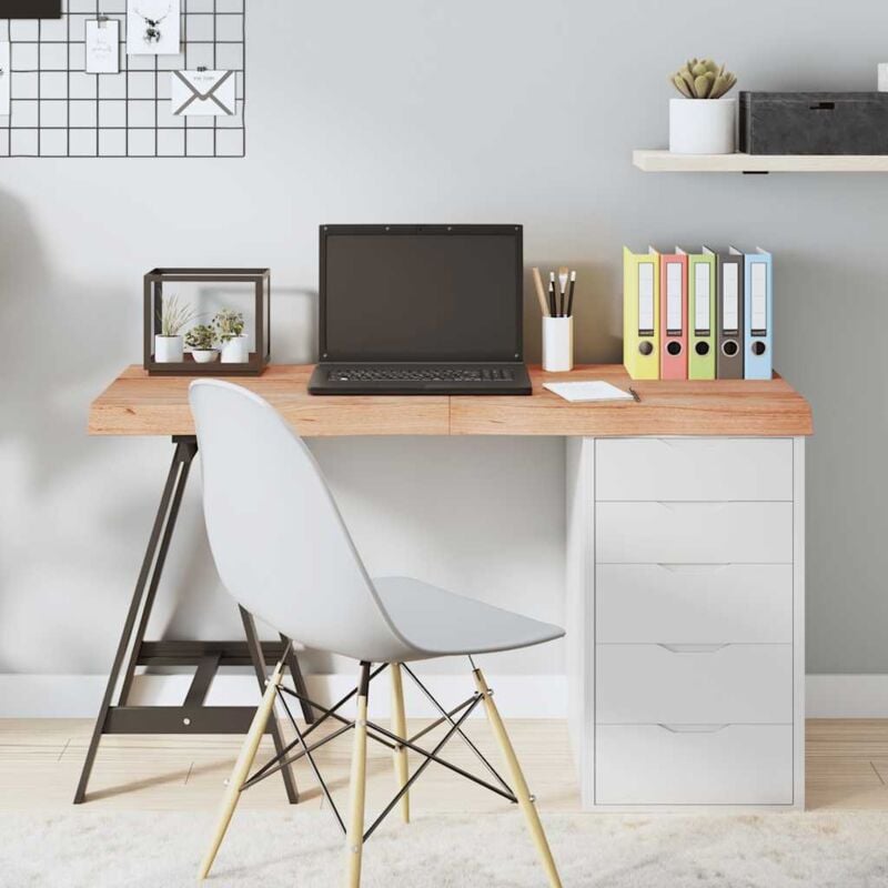 foto del prodotto piano tavolo marrone 120x40x 2 6 cm rovere massello trattato vidaxl