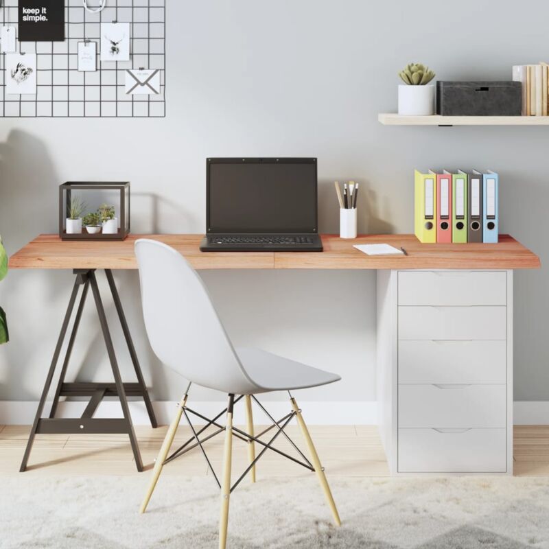 foto del prodotto piano tavolo marrone 160x50x 2 4 cm massello rovere trattato vidaxl