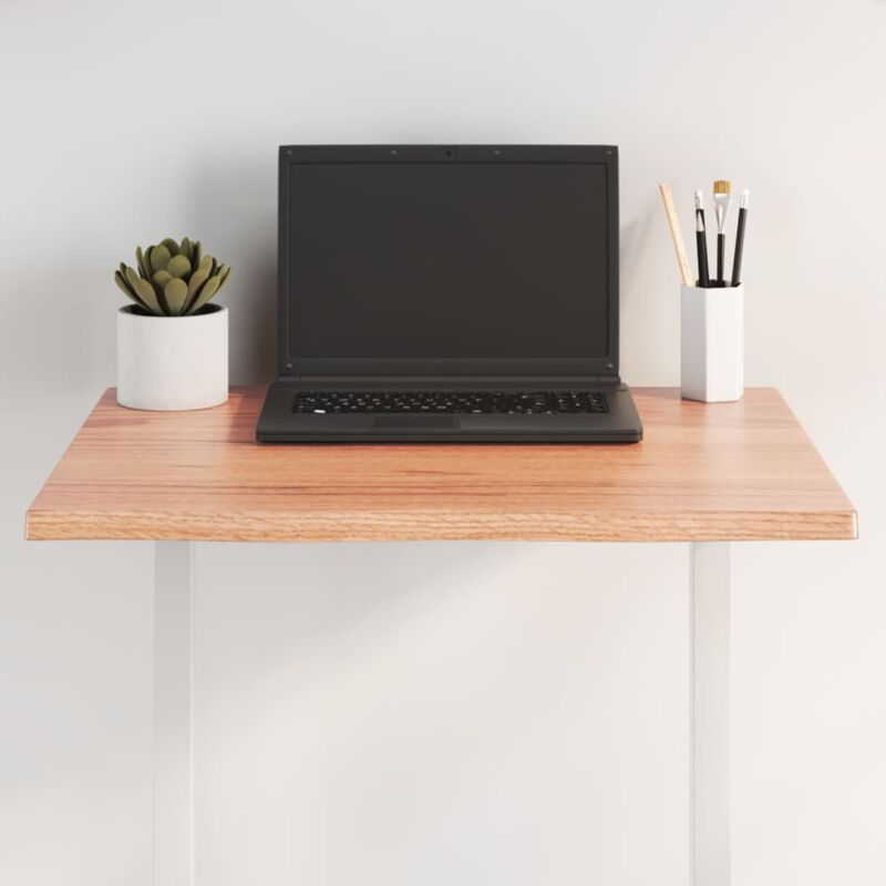 foto del prodotto piano tavolo marrone chiaro 60x40x2 cm in rovere non trattato vidaxl