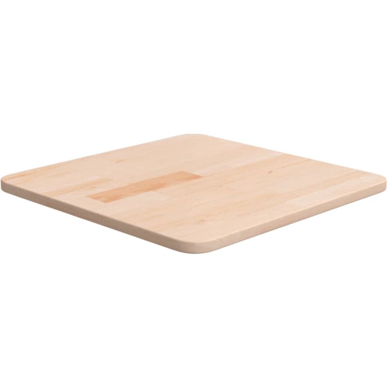 foto del prodotto piano tavolo quadrato 40x40x1,5 cm massello rovere non trattato vidaxl