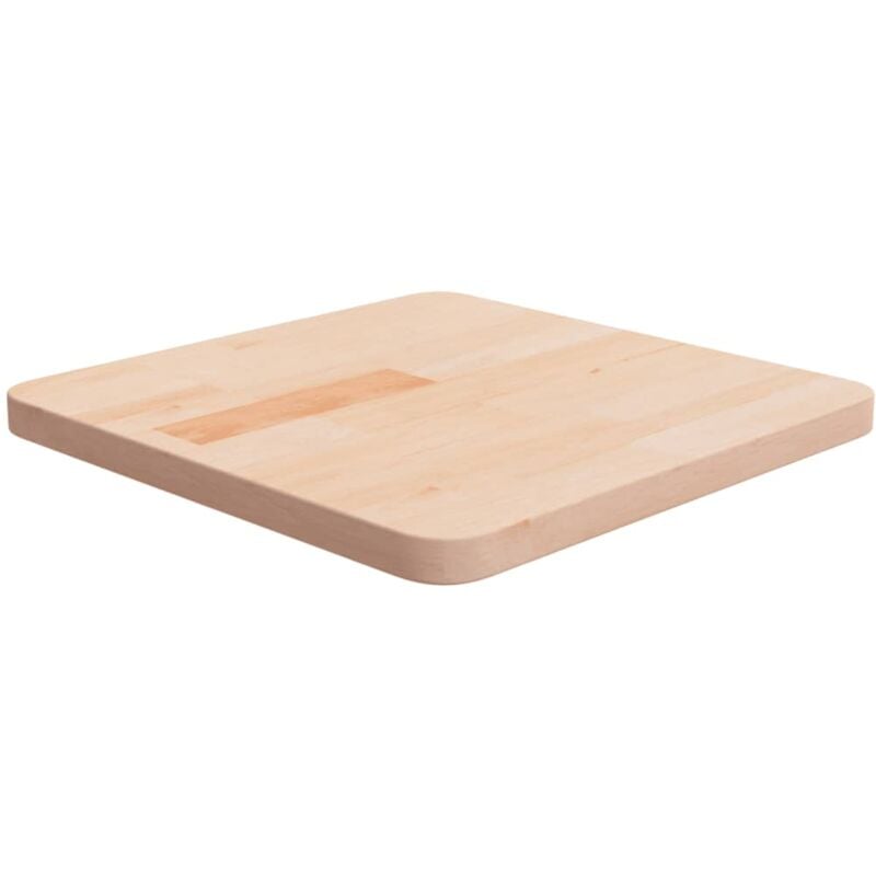 foto del prodotto piano tavolo quadrato 40x40x2,5 cm massello rovere non trattato vidaxl