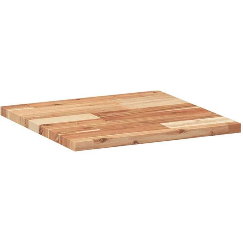 foto del prodotto piano tavolo quadrato 40x40x2 cm in legno massello di acacia vidaxl