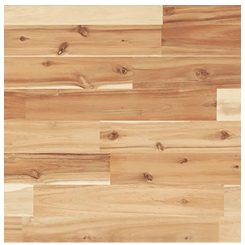 foto del prodotto piano tavolo quadrato 40x40x4 cm in legno massello di acacia vidaxl
