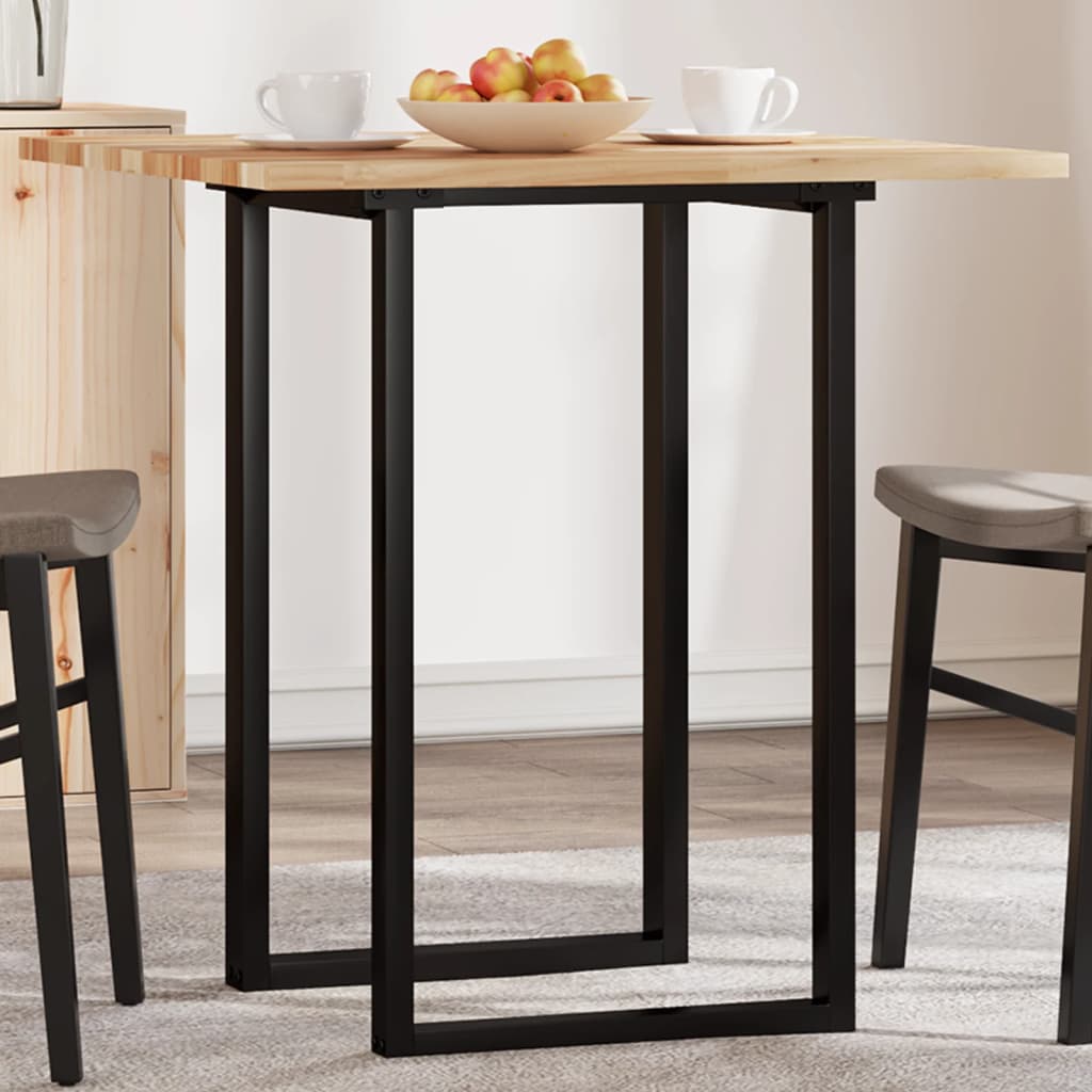 foto del prodotto piano tavolo quadrato 70x70x2 cm in legno massello di acacia