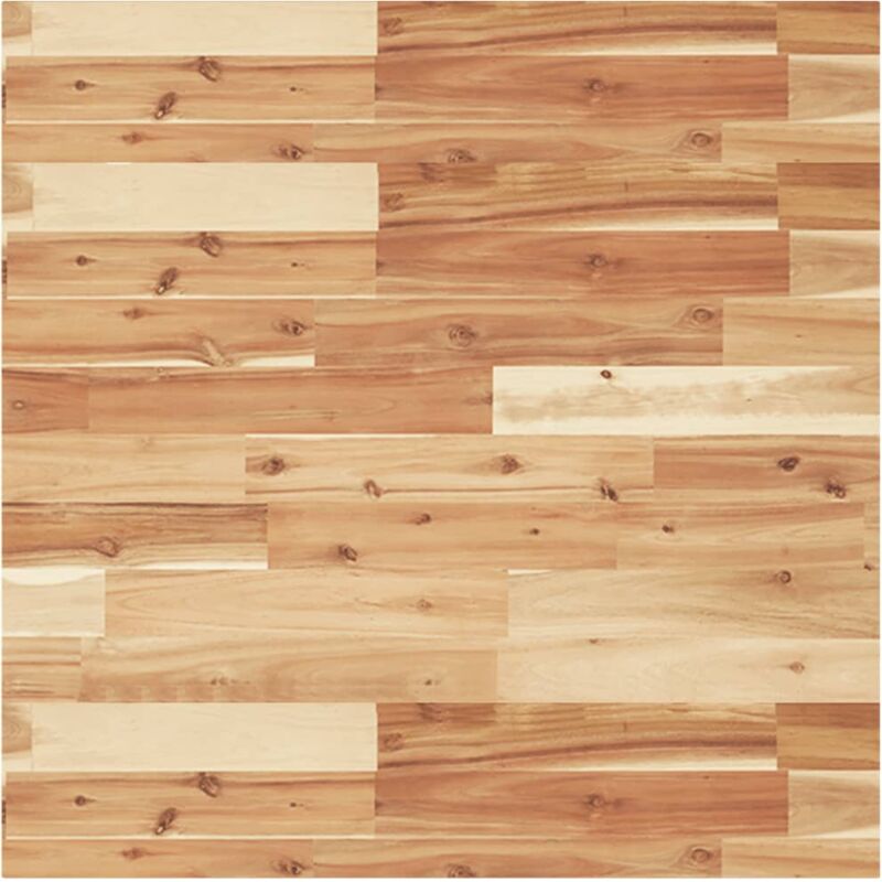 foto del prodotto piano tavolo quadrato 70x70x2 cm in legno massello di acacia vidaxl