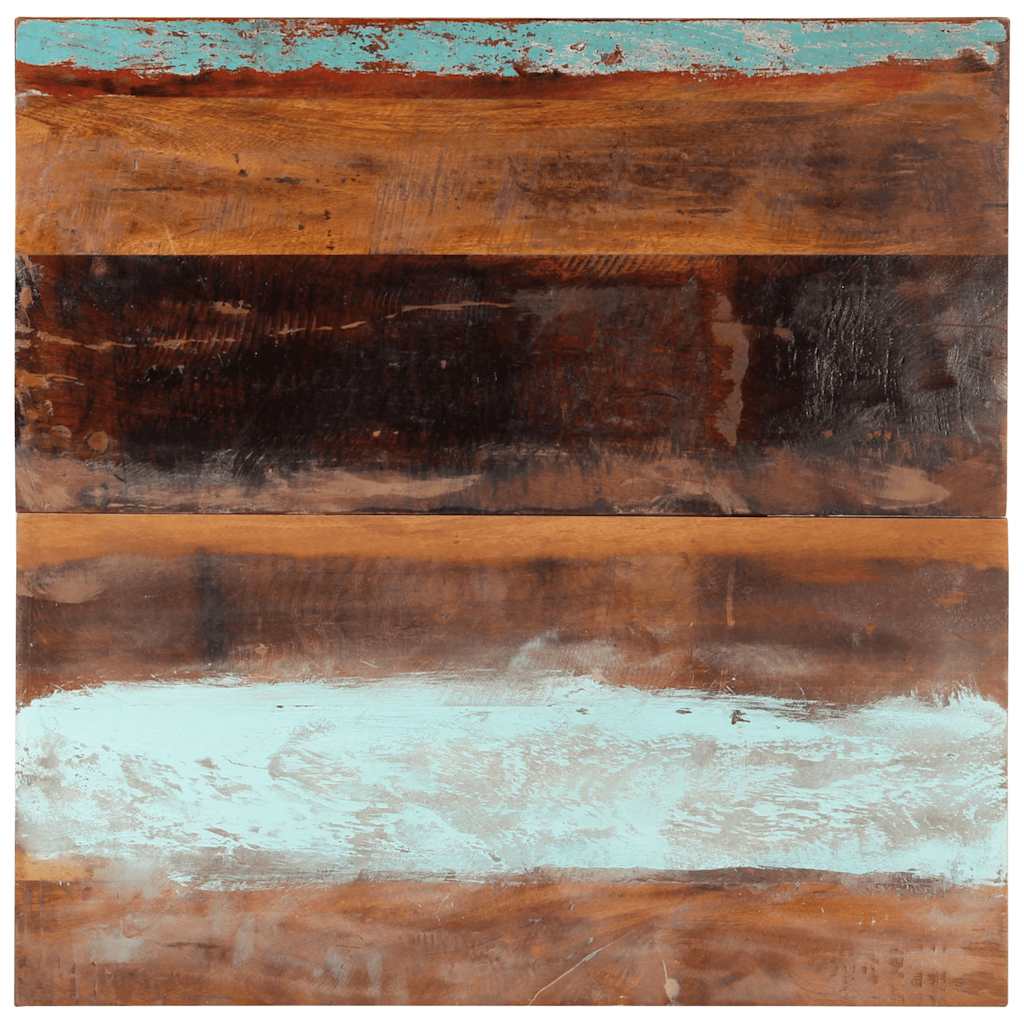 foto del prodotto piano tavolo quadrato 80x80 cm 25 27 mm in legno di recupero cod mxl 62404