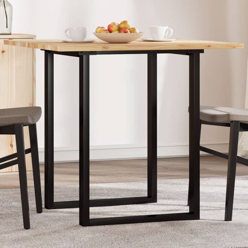 foto del prodotto piano tavolo quadrato 80x80x2 cm in legno massello di acacia vidaxl