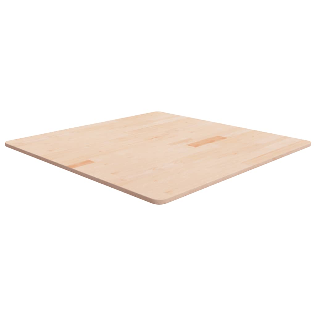 foto del prodotto piano tavolo quadrato 90x90x1,5 cm massello rovere non trattato vidaxl