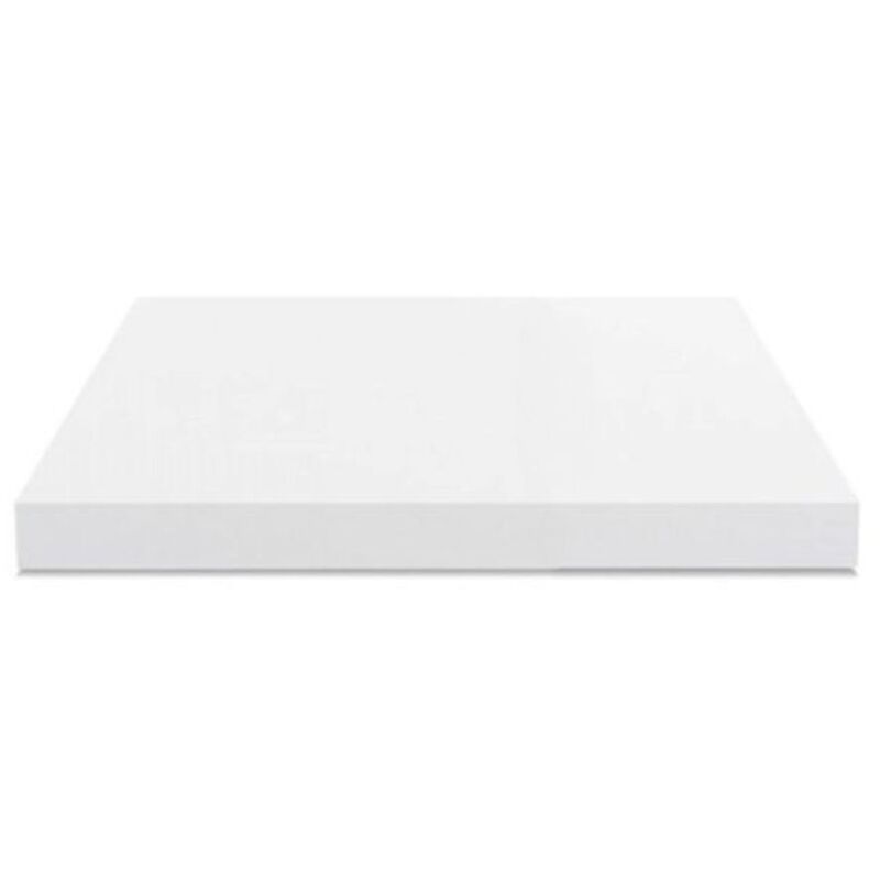 foto del prodotto piano tavolo quadrato colore bianco 60x4h cm keba