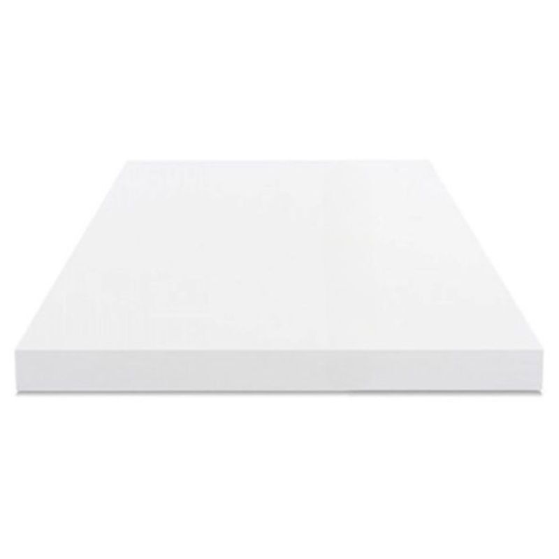 foto del prodotto piano tavolo quadrato colore bianco 80x4h cm keba