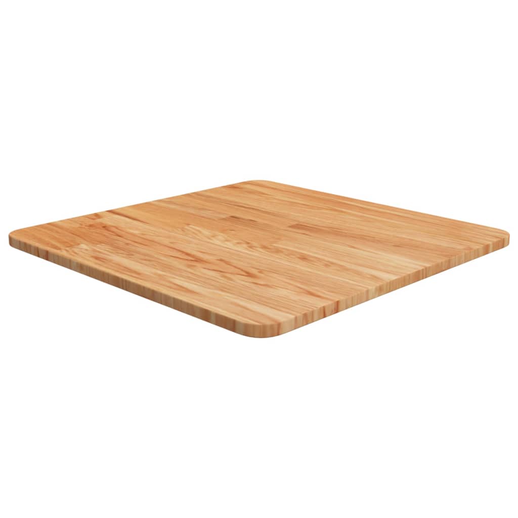 foto del prodotto piano tavolo quadrato marrone chiaro 50x50x1,5 rovere trattatocod mxl 81740