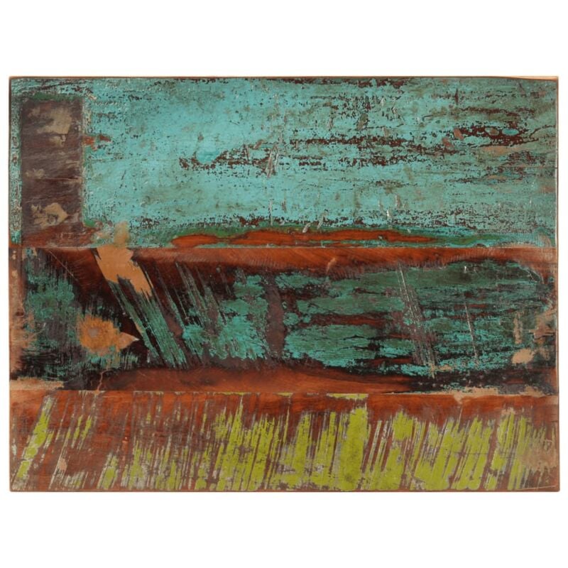 foto del prodotto piano tavolo rettangolare 60x80 cm 25 27 mm legno di recupero vidaxl