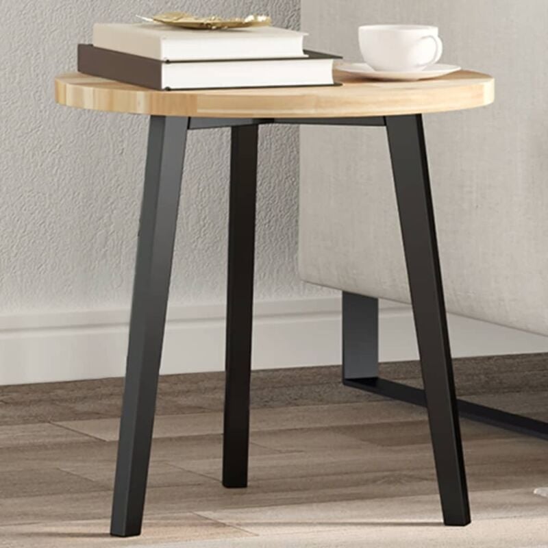 foto del prodotto piano tavolo rotondo 40x2 cm in legno massello di acacia vidaxl