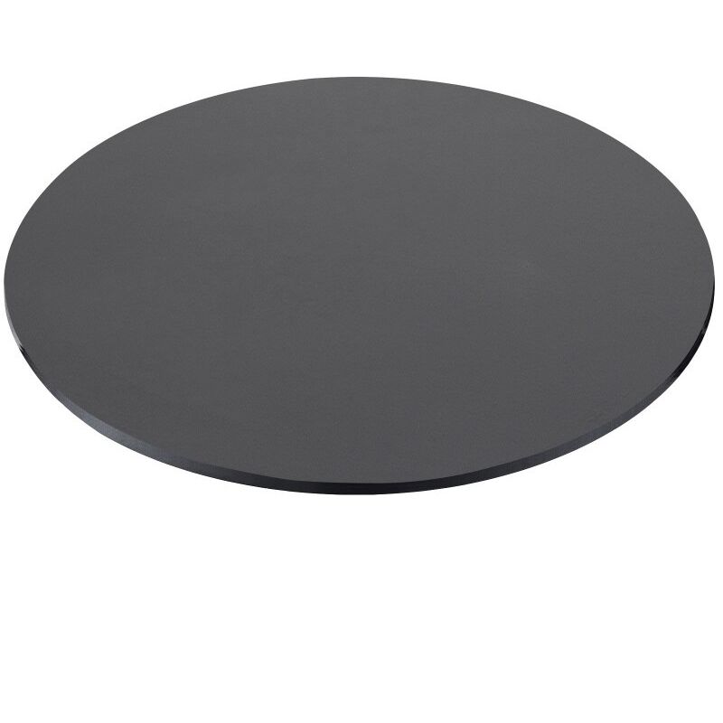 foto del prodotto piano tavolo rotondo colore antracite satinato 120x3.8h cm ciro