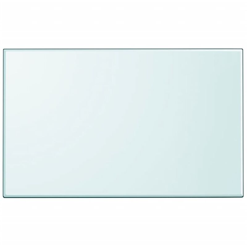 foto del prodotto piano tavolo vetro temperato rettangolare 1000x620 mm vidaxl