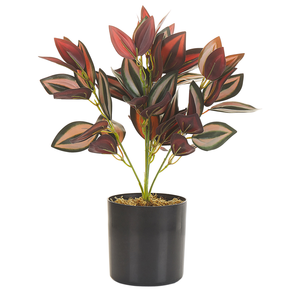 foto del prodotto pianta artificiale decorazione per interni pianta finta in materiale sintetico 35 cm tradescantia