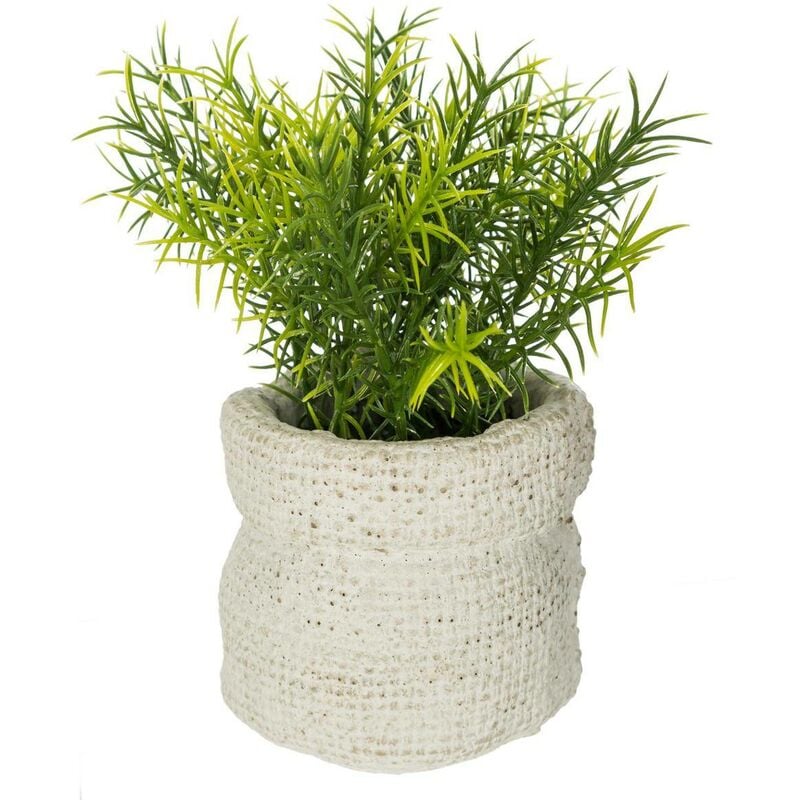 immagine 0 del prodotto pianta artificiale in vaso di cemento h14cm modello 3 atmosphera cr ateur d int rieur