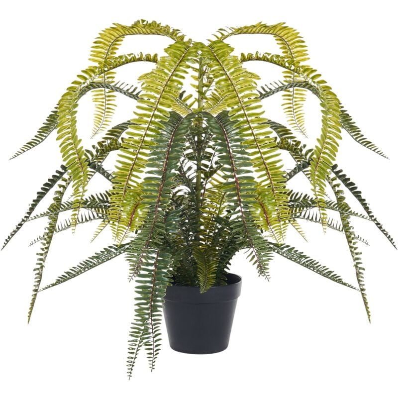 foto del prodotto pianta artificiale in vaso fern plant uso interno decorazione in plastica 105 cm fern leaf plant