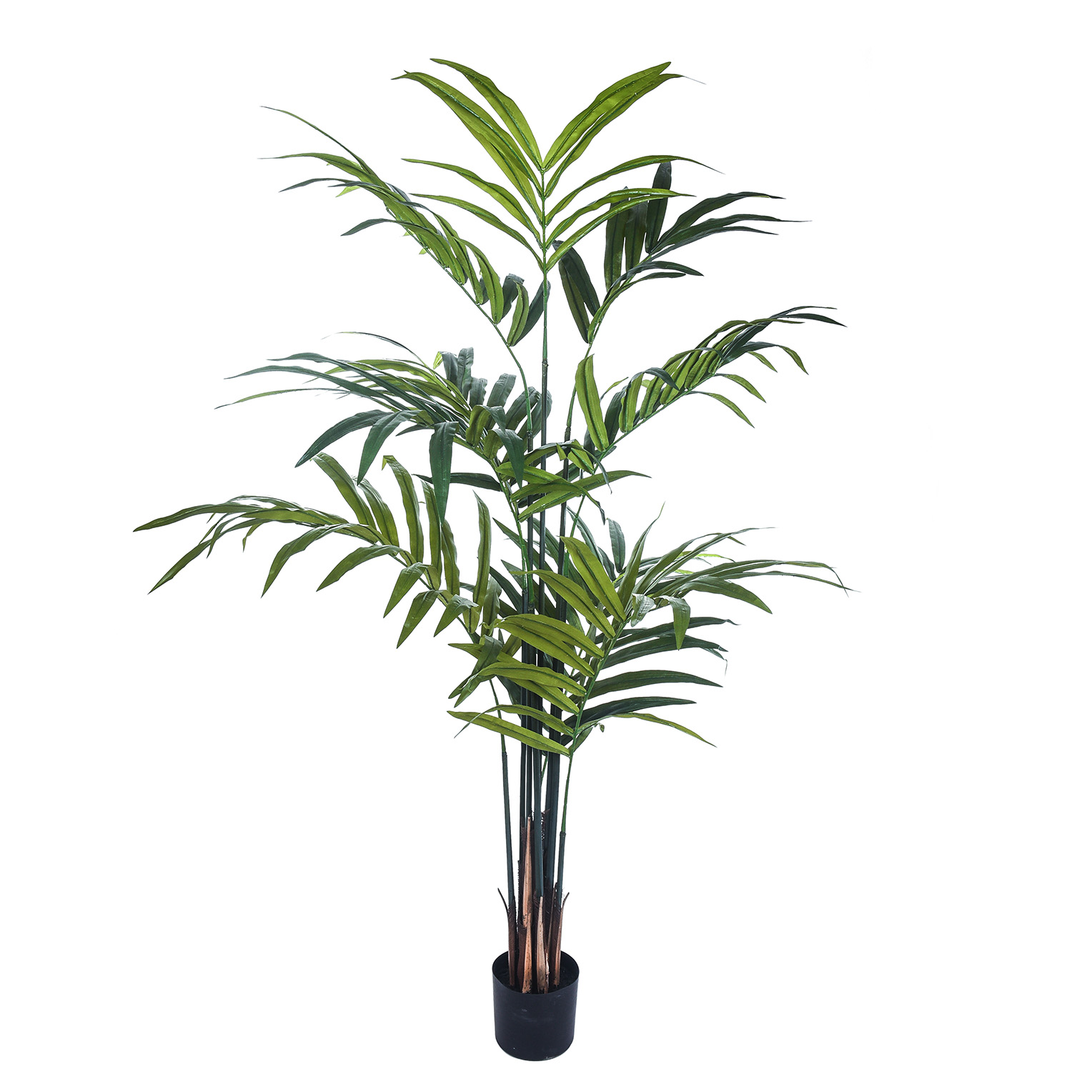 foto del prodotto pianta artificiale kenzia con vaso h 210 cm