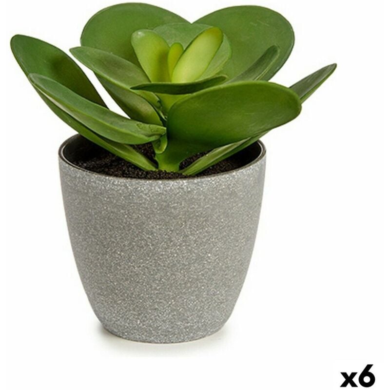 foto del prodotto pianta decorativa ibergarden plastica 18 x 18,5 x 18 cm (6 unità)