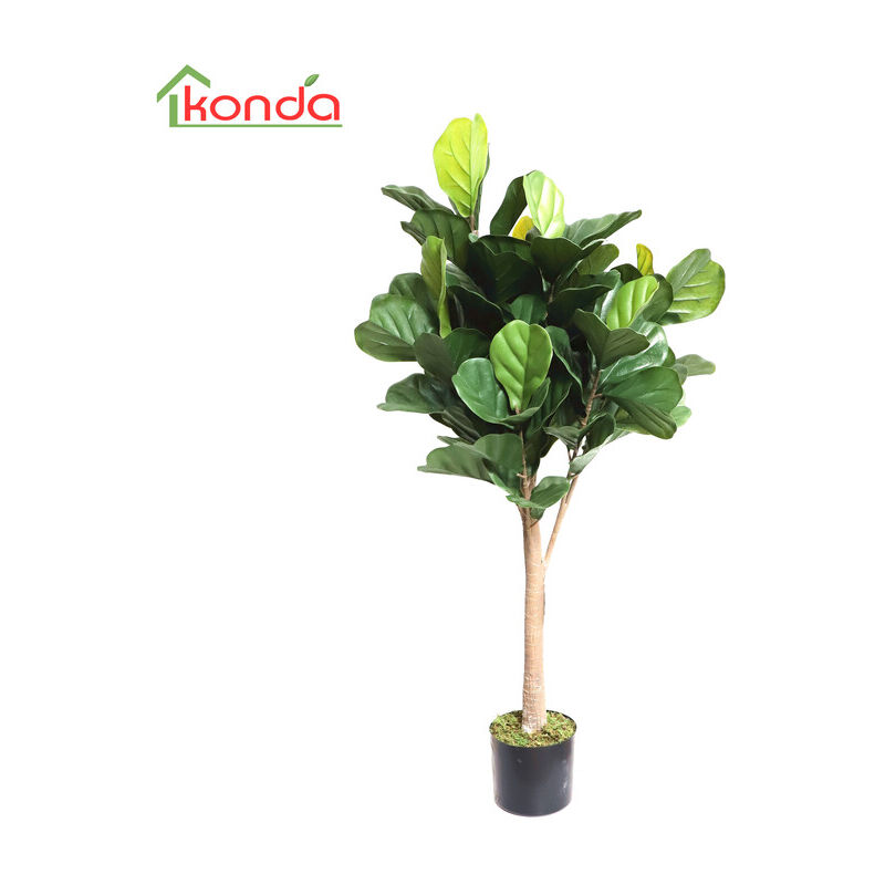 foto del prodotto pianta ficus lyrata artificiale 125 cm.