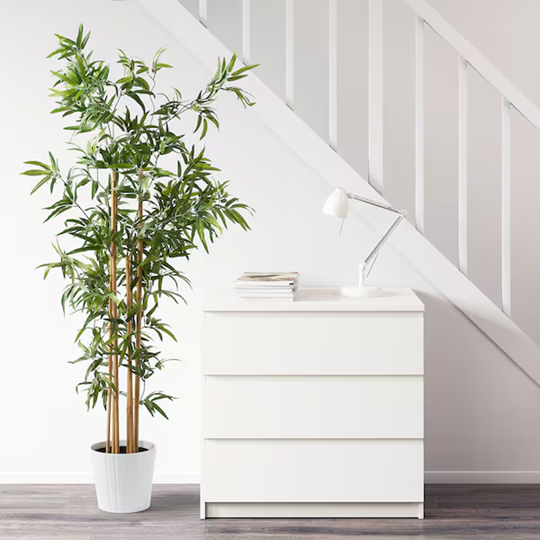foto del prodotto pianta ornamentale per interno ed esterno albero di bamb artificiale in vaso 180cm