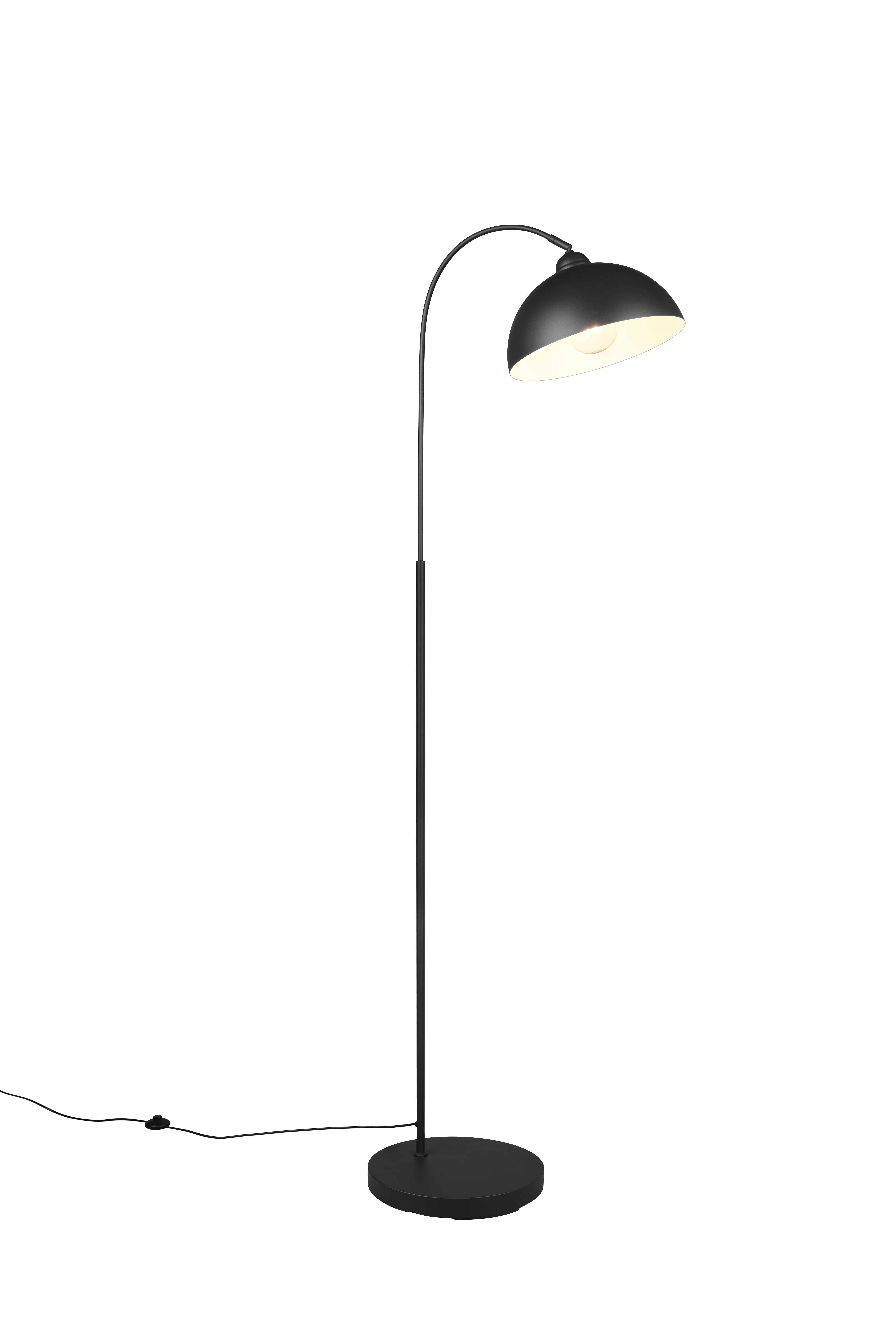 foto del prodotto piantana ad arco, metallo, nero, h 170 cm, sierra