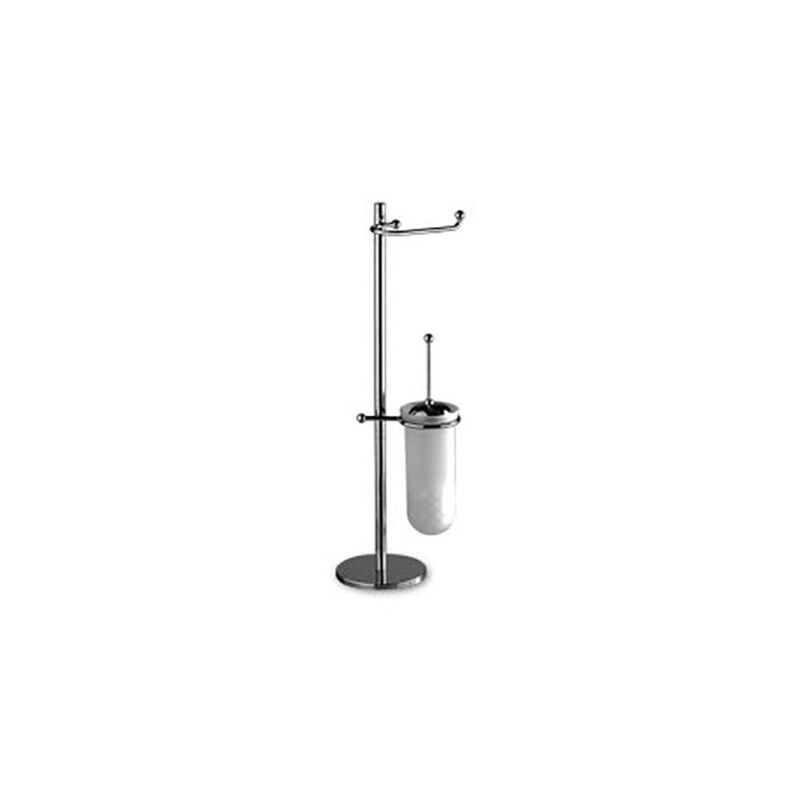 foto del prodotto piantana bagno water in ottone cromato con componenti orientabili piantana bagno