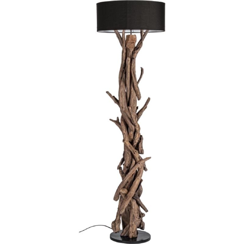 foto del prodotto piantana bluma in legno di teak riciclabile h 180 cm